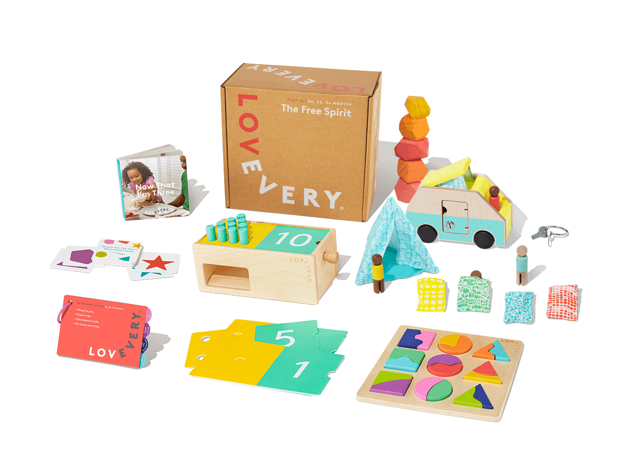 The Free Spirit Play Kit by Lovevery